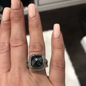 David Yurman Albion with Hematine and Diamonds